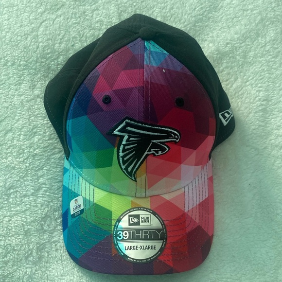 🆕🏈New Era Atlanta Falcons, 39Thirty, “Crucial Catch”, Size Large-XLarge - Picture 1 of 8